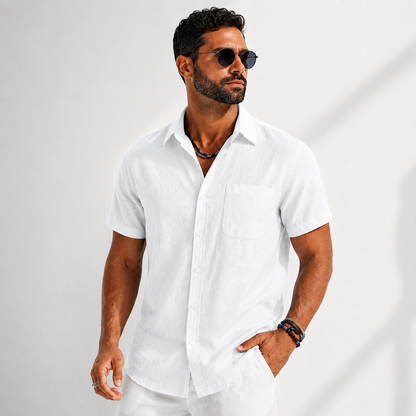 Monterey Cotton Linen Shirt