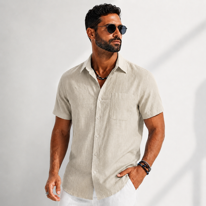 Monterey Cotton Linen Shirt