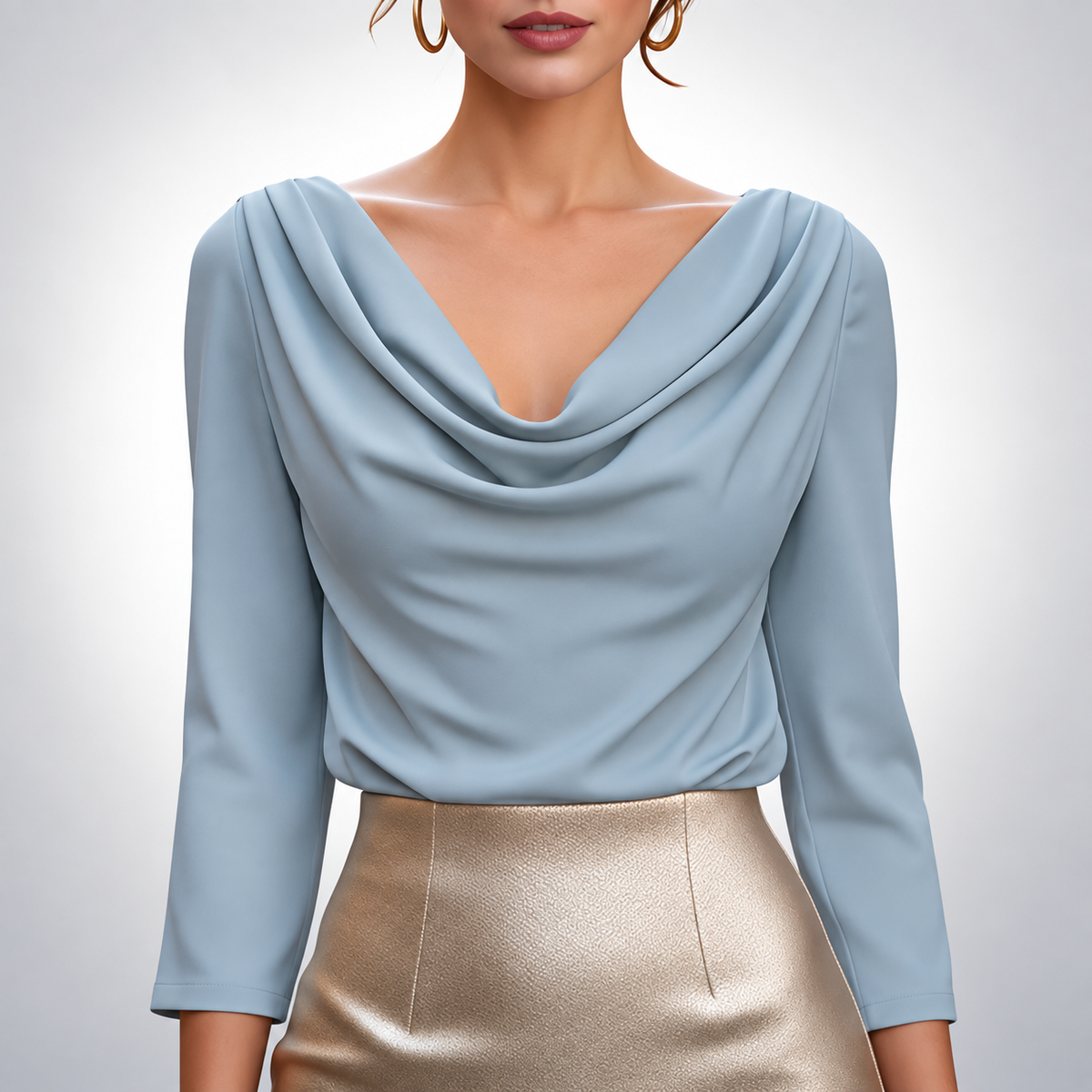 Vivienne Draped Blouse