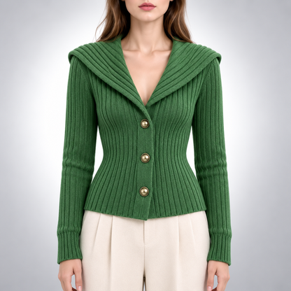 Margaux Ribbed Knit Cardigan