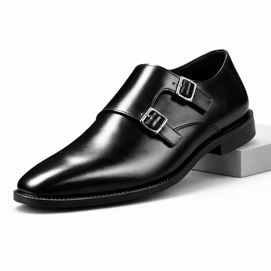 Monarch Leather Monk Loafers