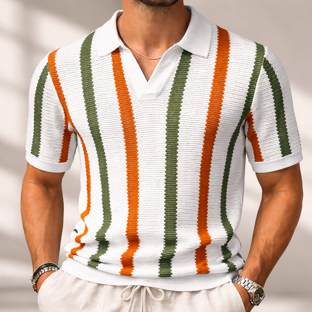 Genoa Knit Polo Shirt