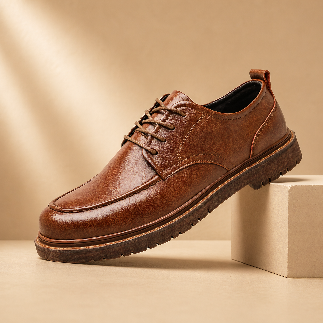Heritage Leather Moc Shoe