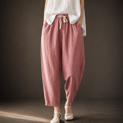 Liora Cotton Linen Pants