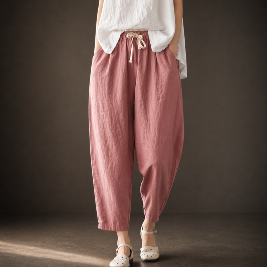 Liora Cotton Linen Pants