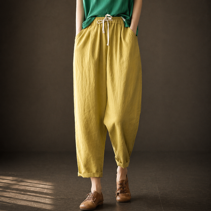 Liora Cotton Linen Pants