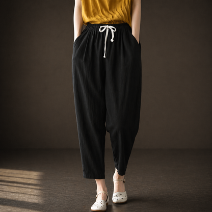 Liora Cotton Linen Pants