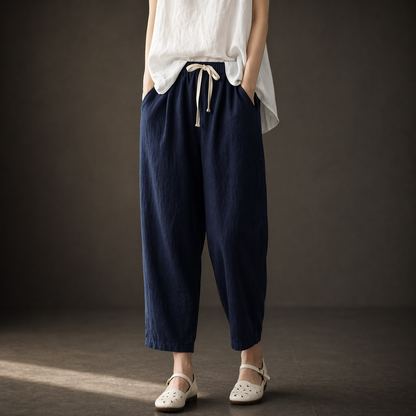Liora Cotton Linen Pants