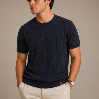 Easton Ribbed Cotton Tee