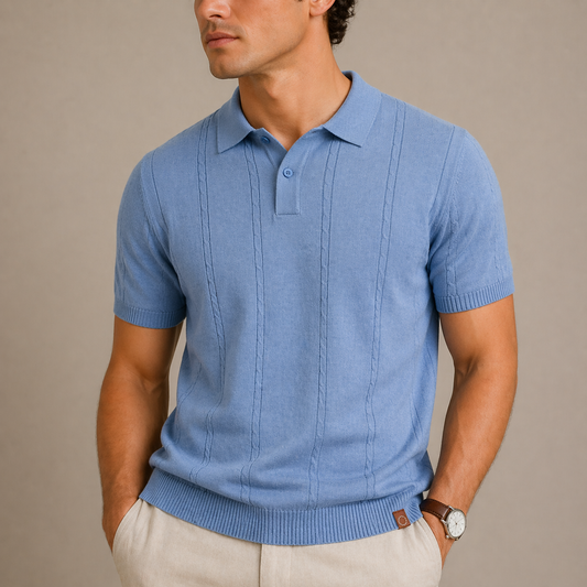 Bennett Ribbed Polo