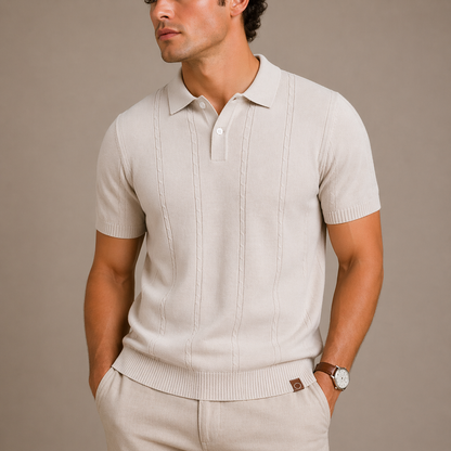 Bennett Ribbed Polo