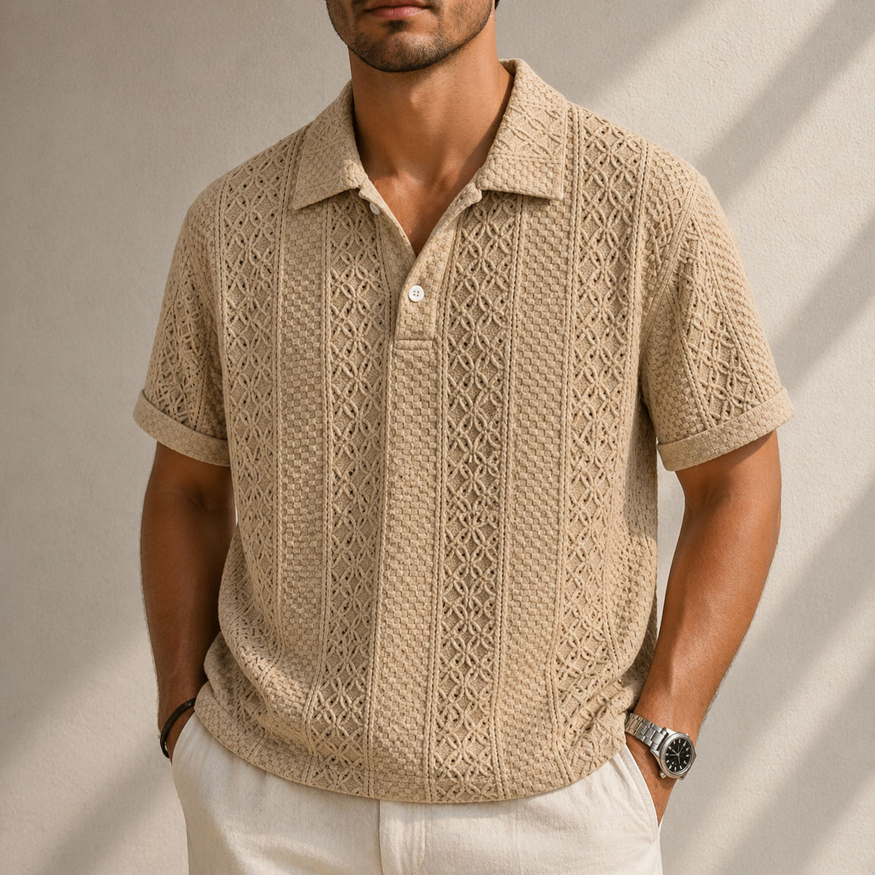 Capri Knit Polo Shirt