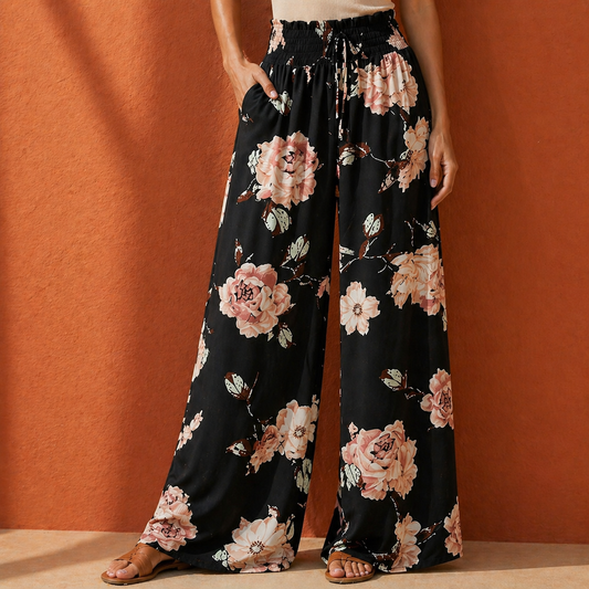 Valera Floral Wide Leg Pants