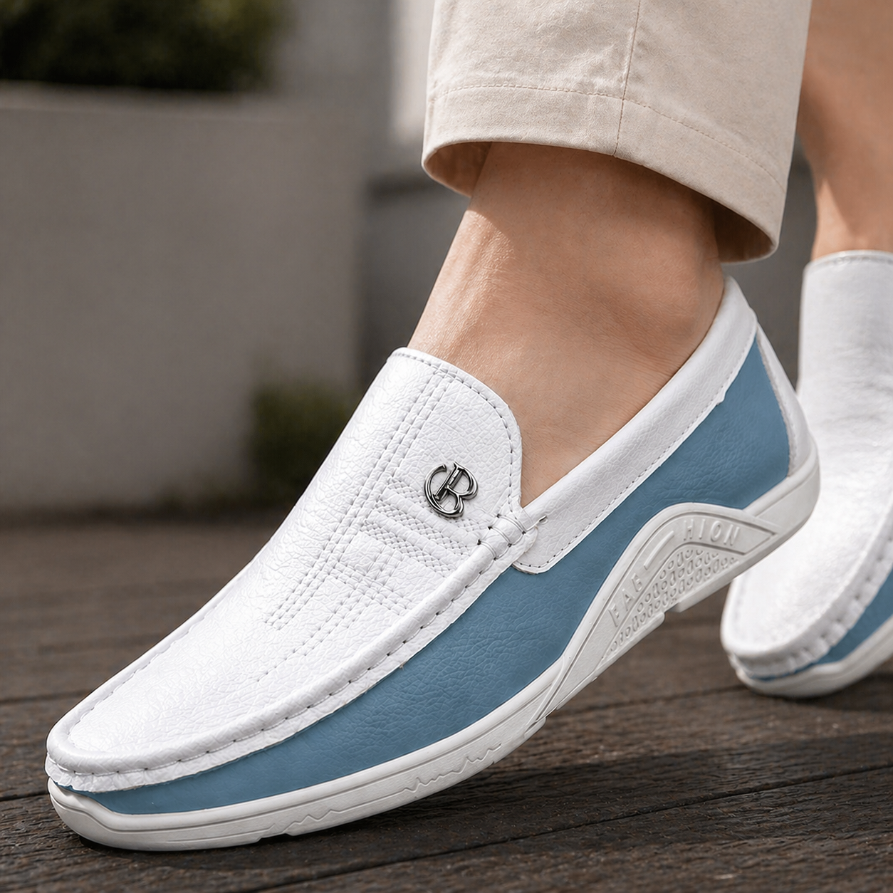 Brenzo Leather Loafers