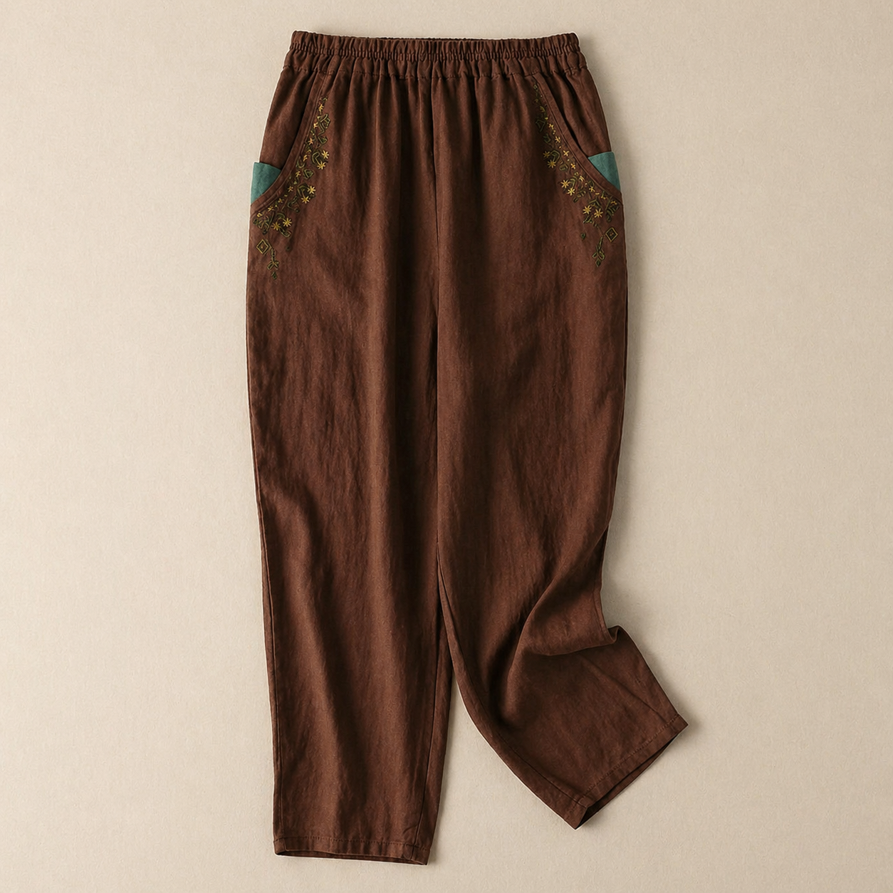 Amélie Cotton Linen Pants