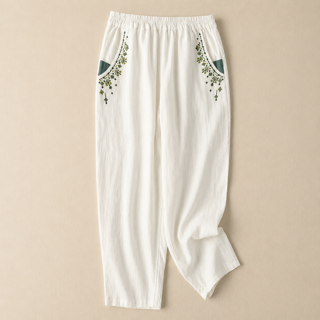 Amélie Cotton Linen Pants