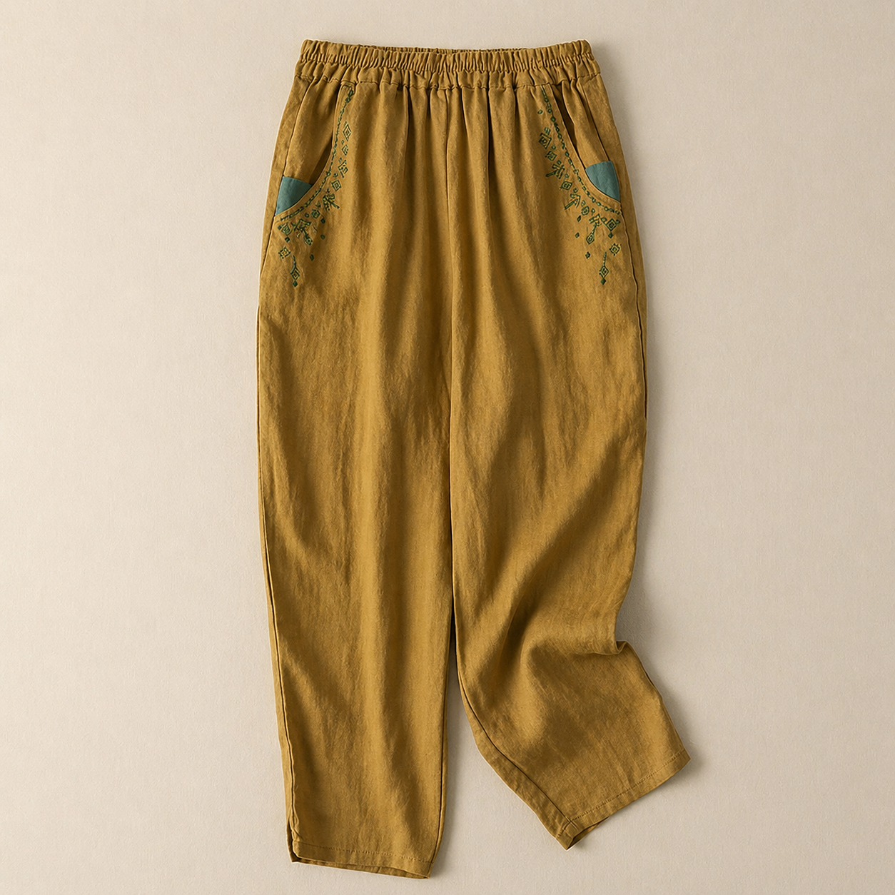 Amélie Cotton Linen Pants