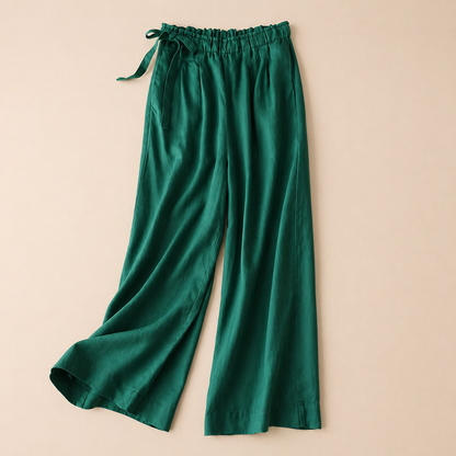 Valerie Cotton Linen Trousers