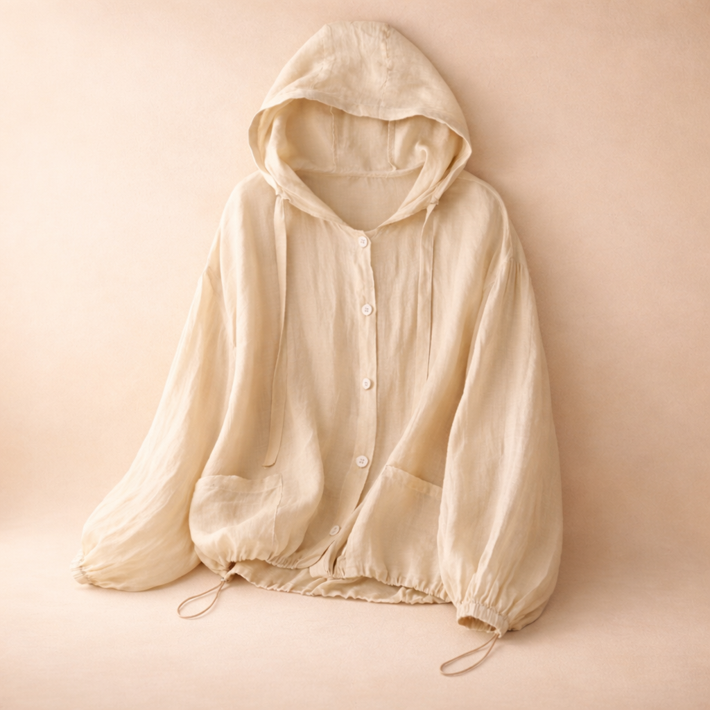 Martha Linen Hoodie