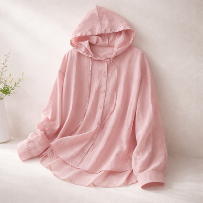 Kyla Linen Hoodie