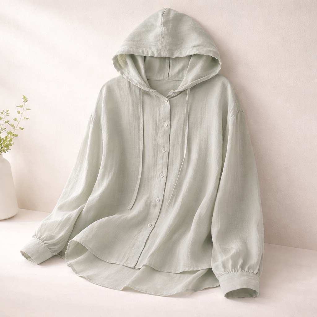 Kyla Linen Hoodie