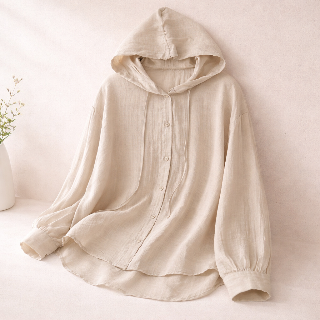 Kyla Linen Hoodie
