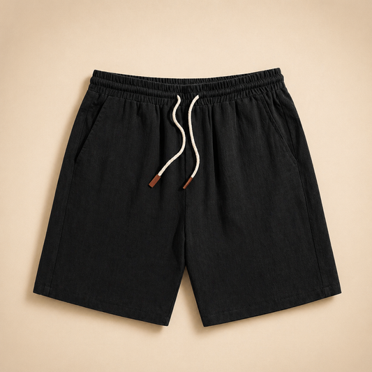 Callen 5-Inch Cotton Linen Shorts