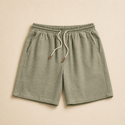 Callen 5-Inch Cotton Linen Shorts
