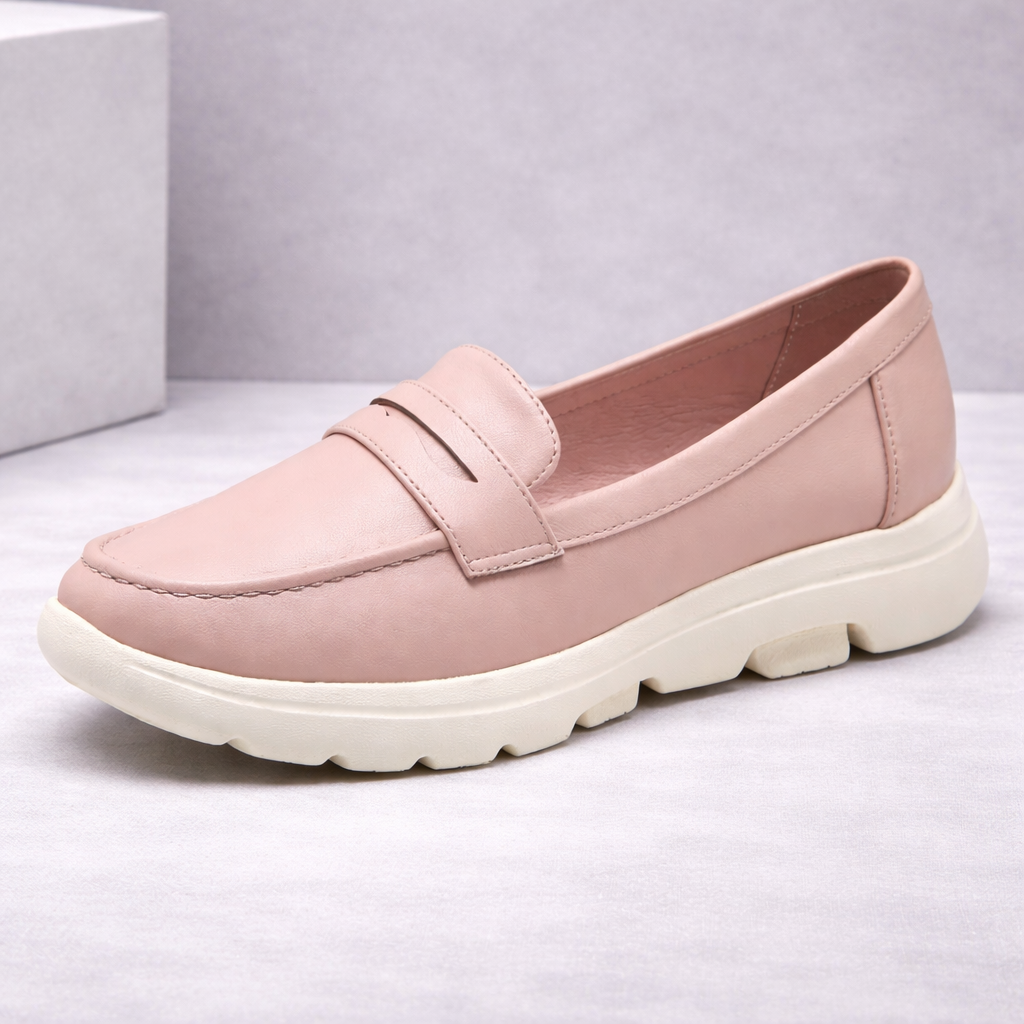 Florence Orthopedic Leather Loafers