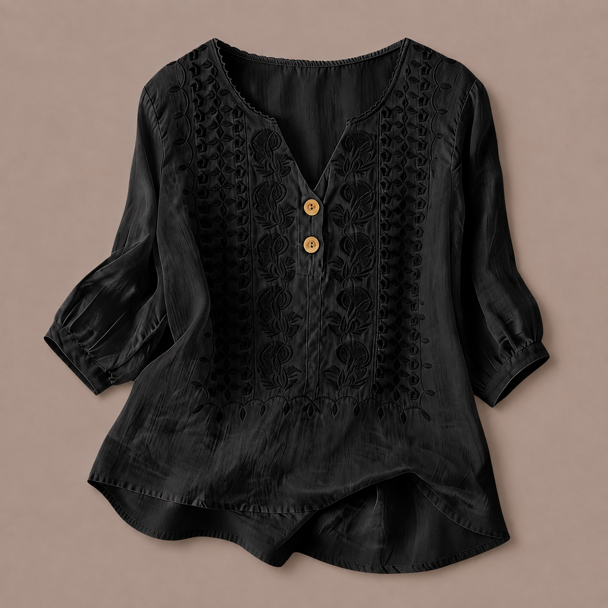 Adelina Cotton Linen Blouse