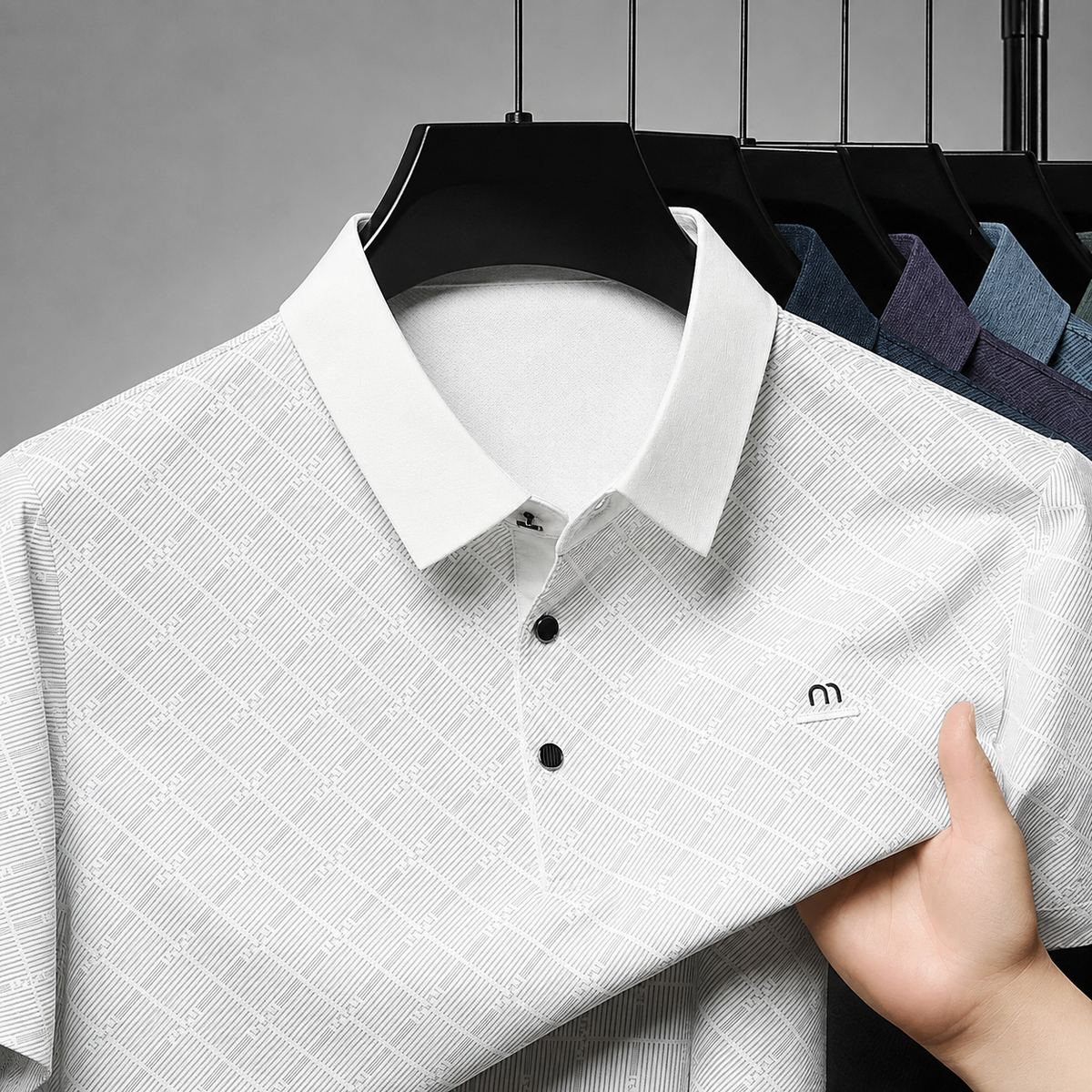 Matteo Pattern Polo Shirt
