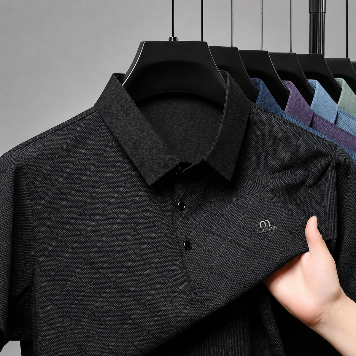 Matteo Pattern Polo Shirt