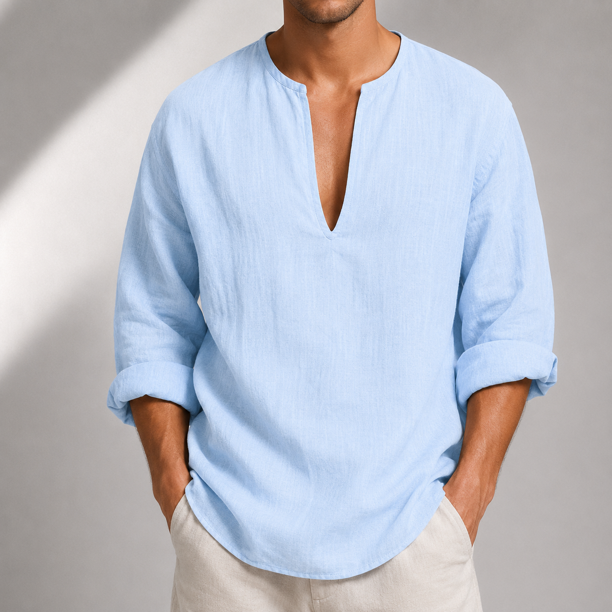 Leon Cotton Linen Shirt