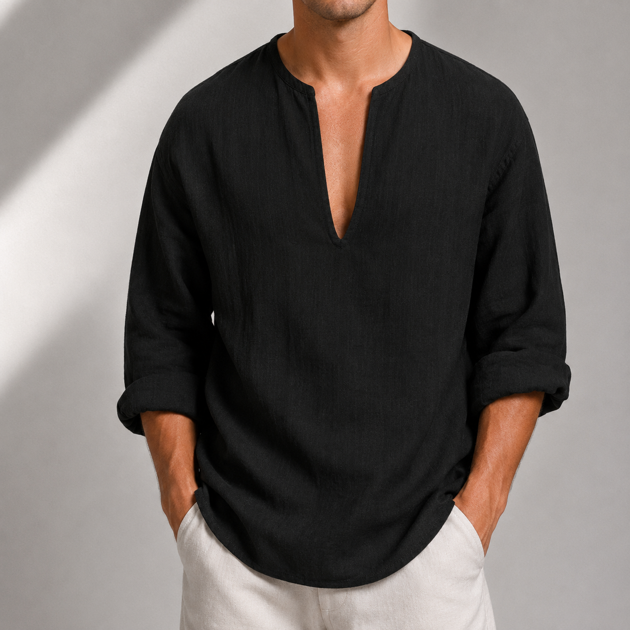 Leon Cotton Linen Shirt