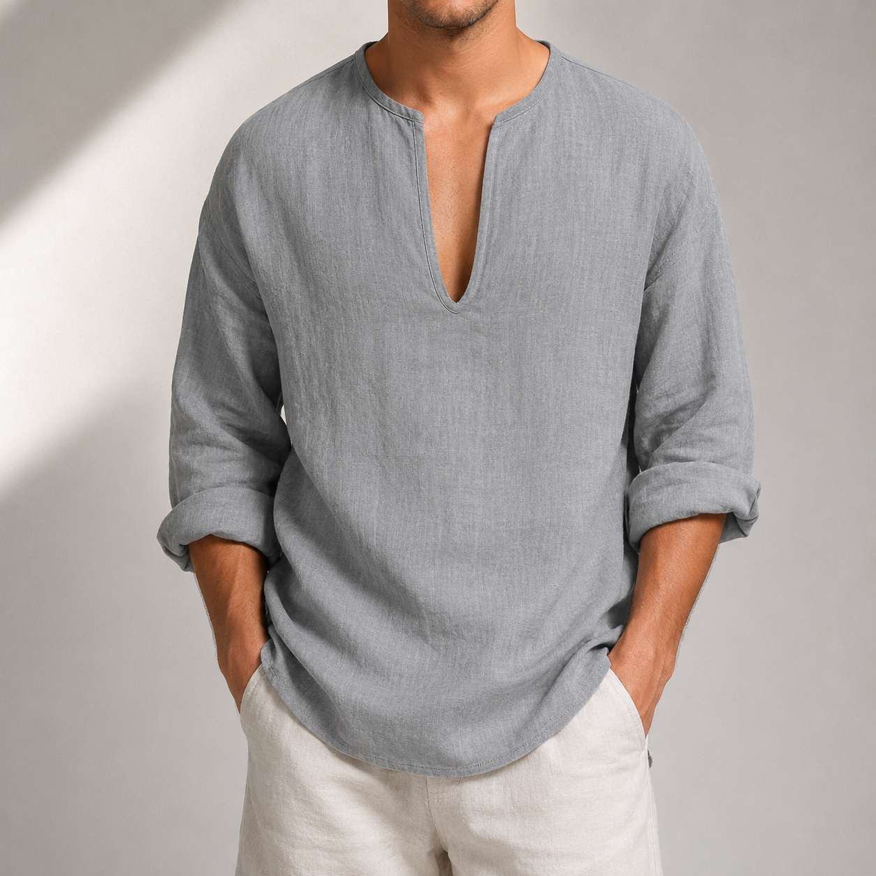 Leon Cotton Linen Shirt
