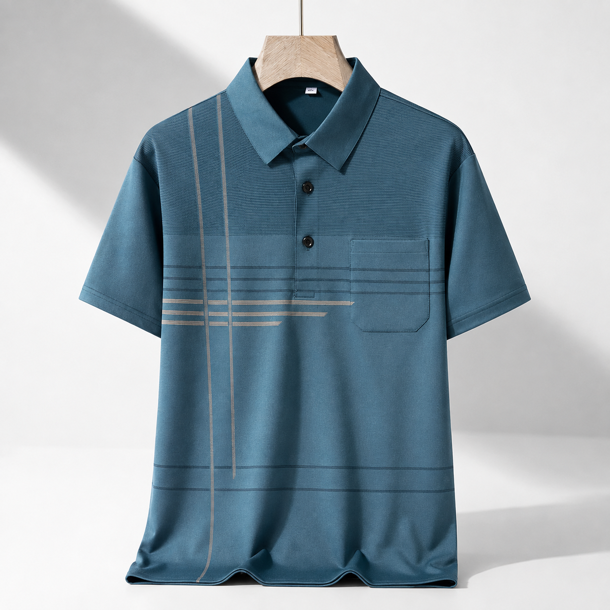 Alden Striped Performance Polo