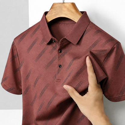 Arden Geometric Polo Shirt