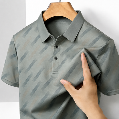 Arden Geometric Polo Shirt