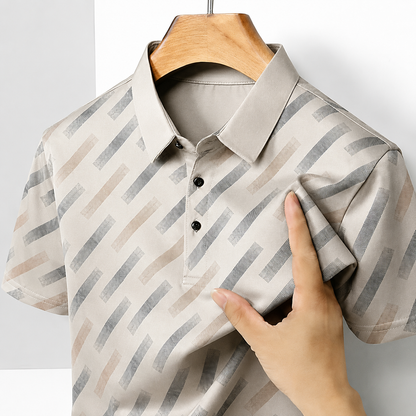 Arden Geometric Polo Shirt