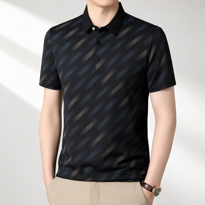 Arden Geometric Polo Shirt