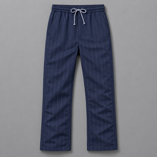Ellis Pinstripe Linen Pants