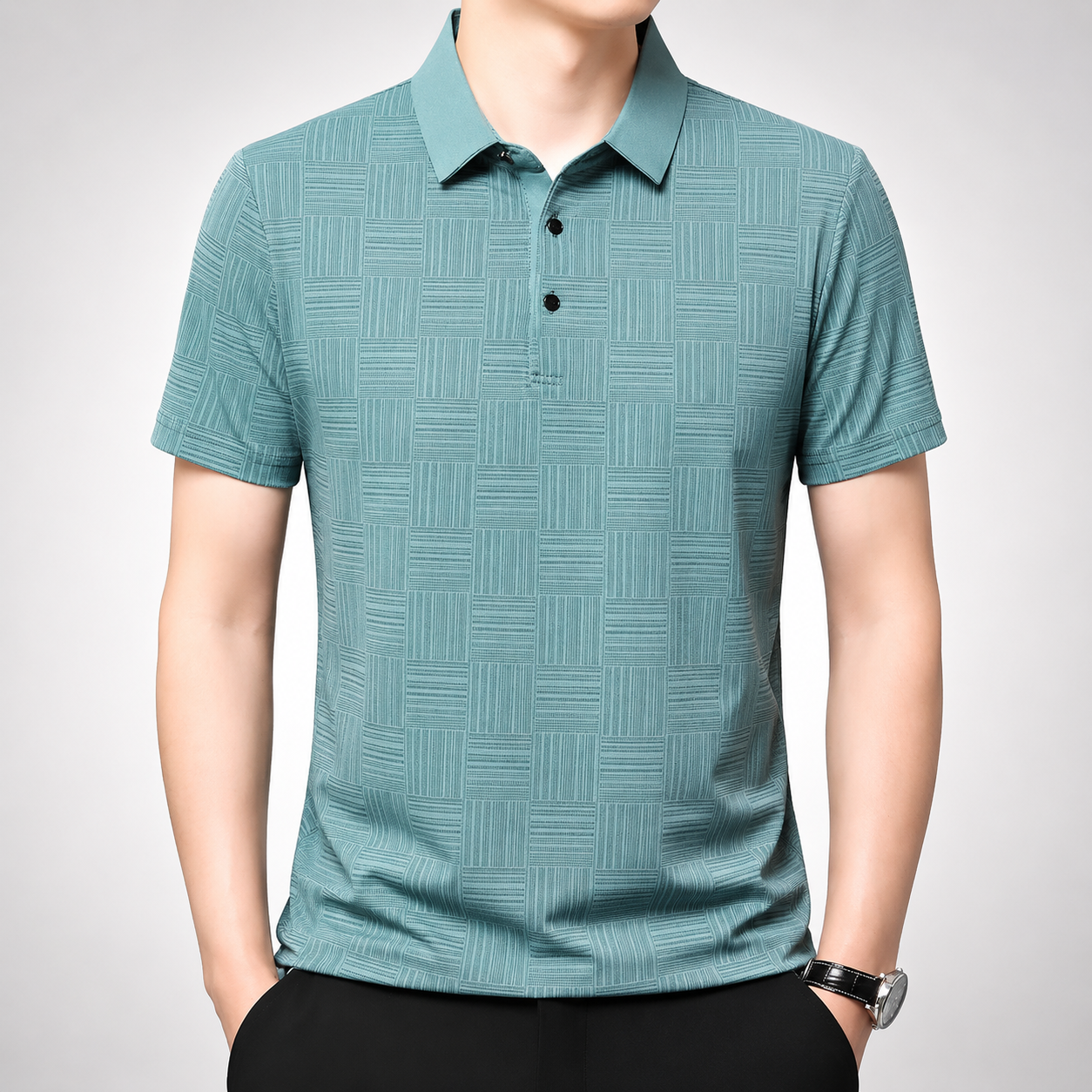 Riviera Pattern Polo