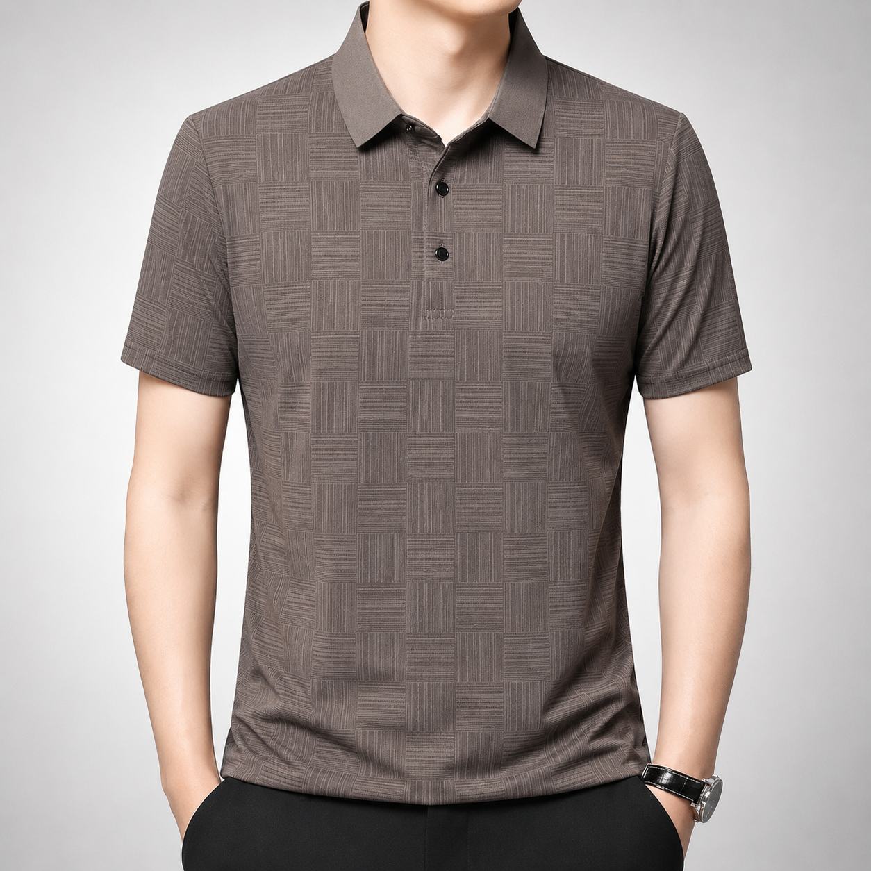 Riviera Pattern Polo