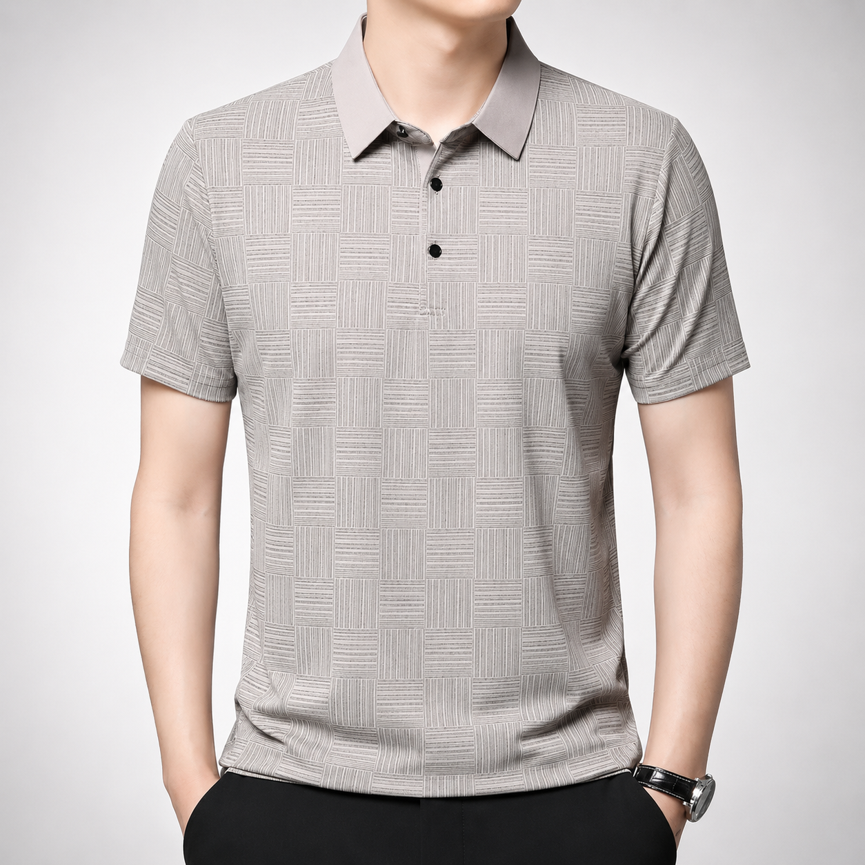 Riviera Pattern Polo