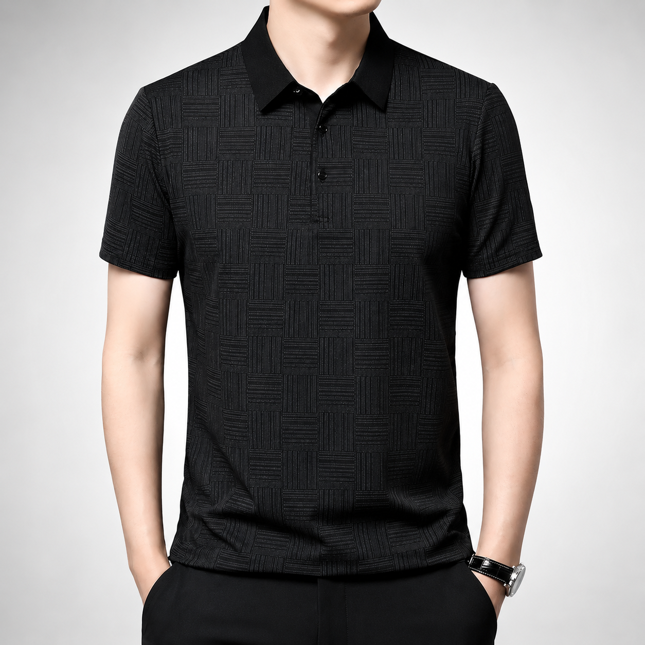 Riviera Pattern Polo