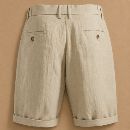 Callan Cotton Linen Shorts