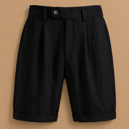 Callan Cotton Linen Shorts