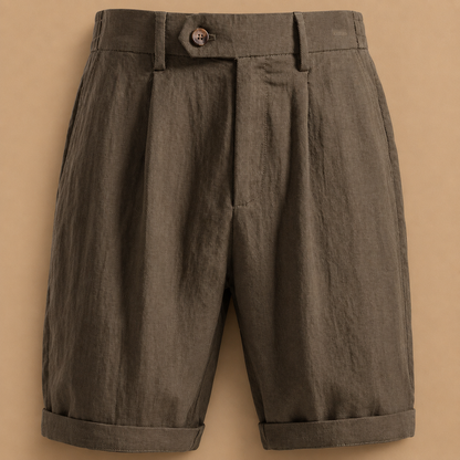 Callan Cotton Linen Shorts