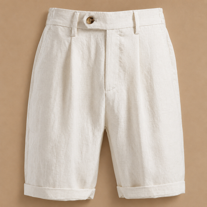 Callan Cotton Linen Shorts