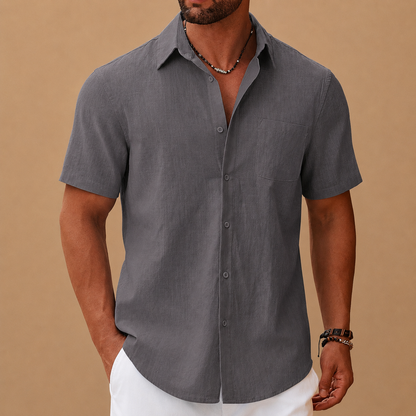 Ellis Cotton Linen Shirt